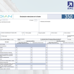 Formulario 350 de la DIAN