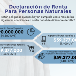 Declaración de renta persona natural colombia 2024